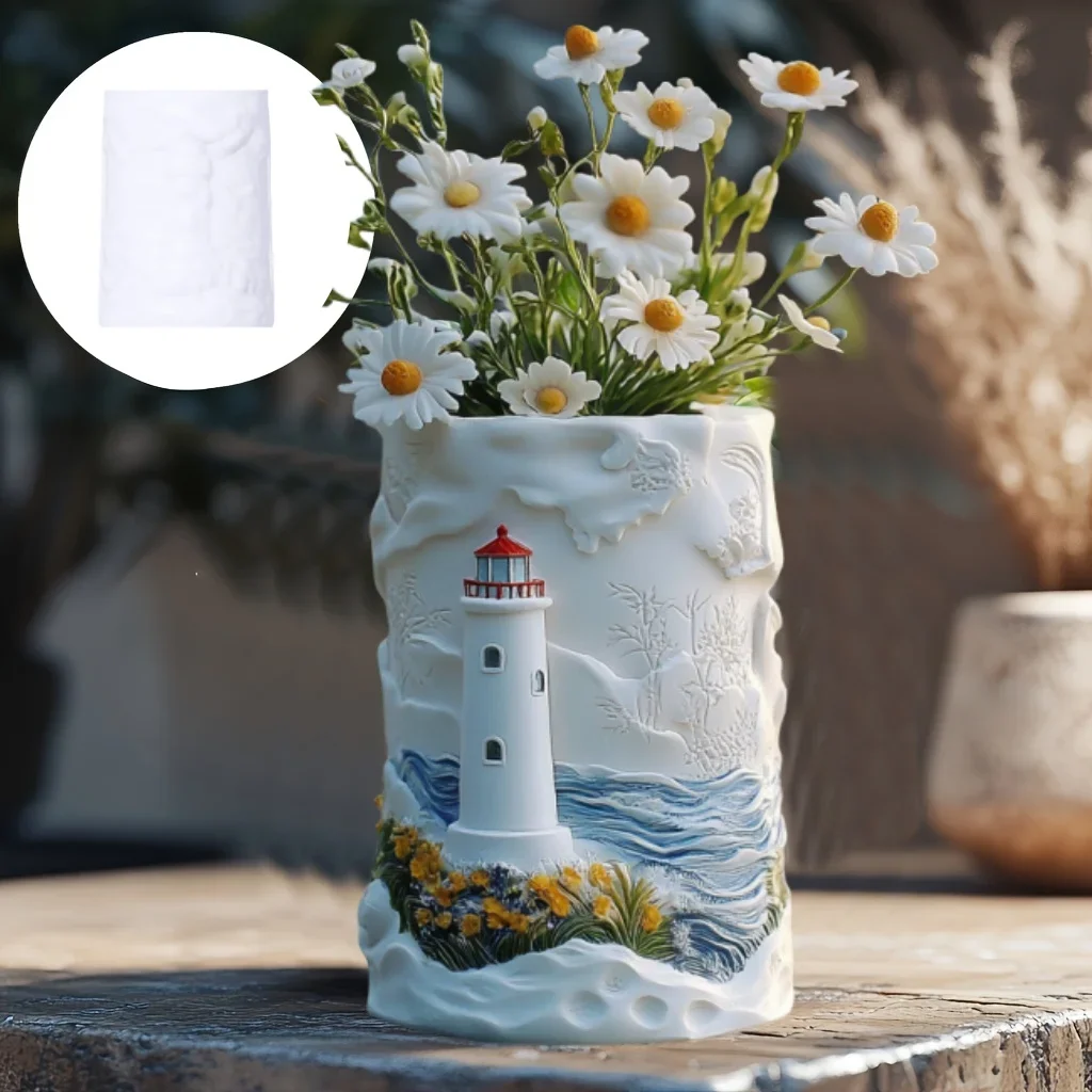 マウンテンレリーフ多肉植物植木鉢樹脂シリコーン型渓流流水収納 - Potsticker Mold のレビューと価格